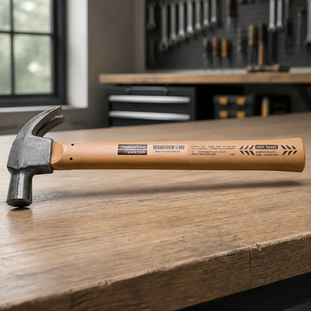 Martillo de uña 29mm mango de polimero Master x Un.*