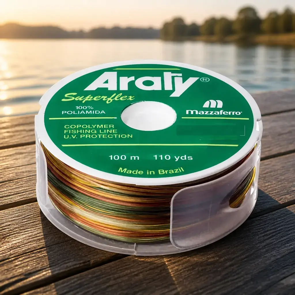 Hilo de pesca multicolor Araty Superflex (0.70mm x100m) x10u.
