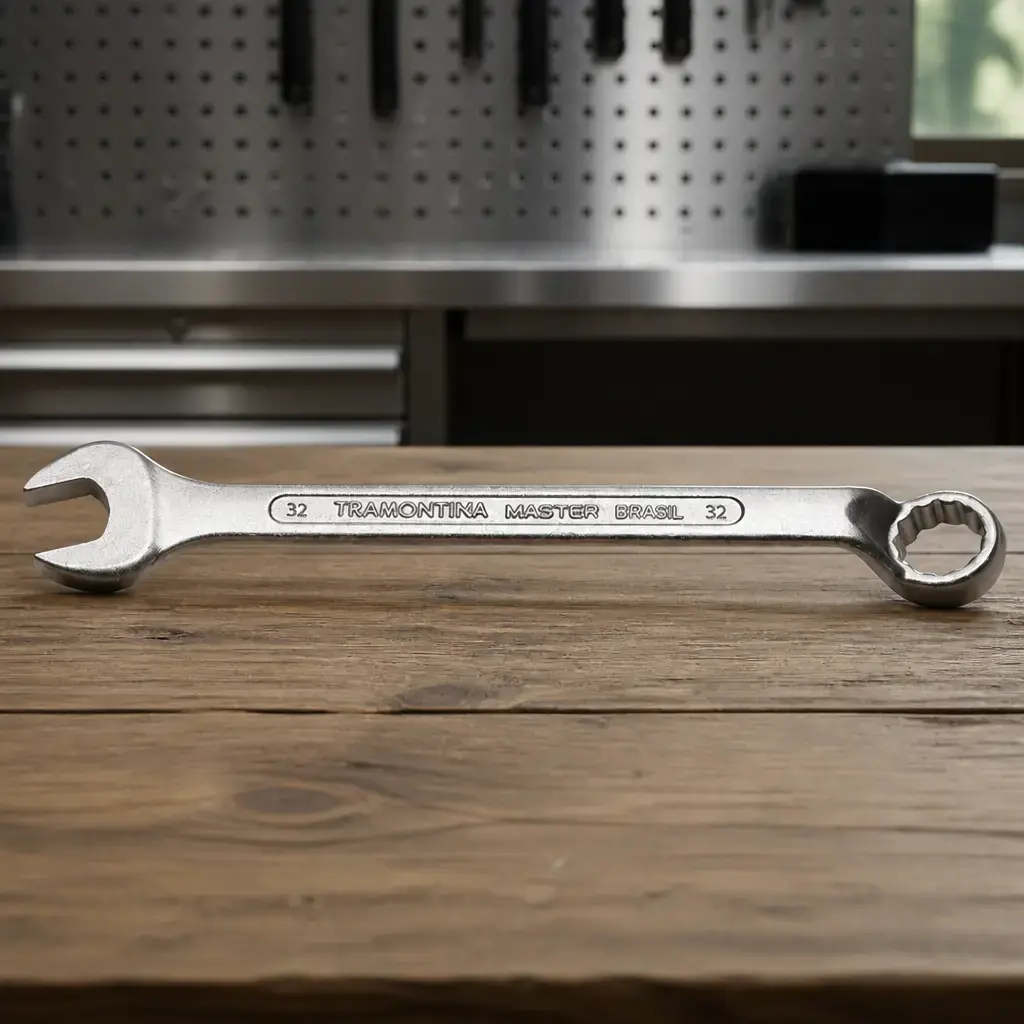 Llave comb. 32mm cuello largo Master x Un.