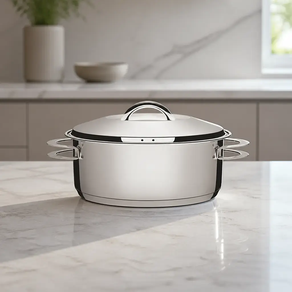 Cacerola Ac. Inox 20cm 2.9Lt. Solar Tramontina x Un.