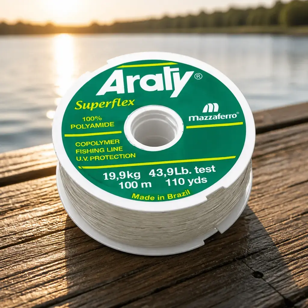 Hilo de pesca trasparente Araty Superflex (0.70mm x100m) x10u.