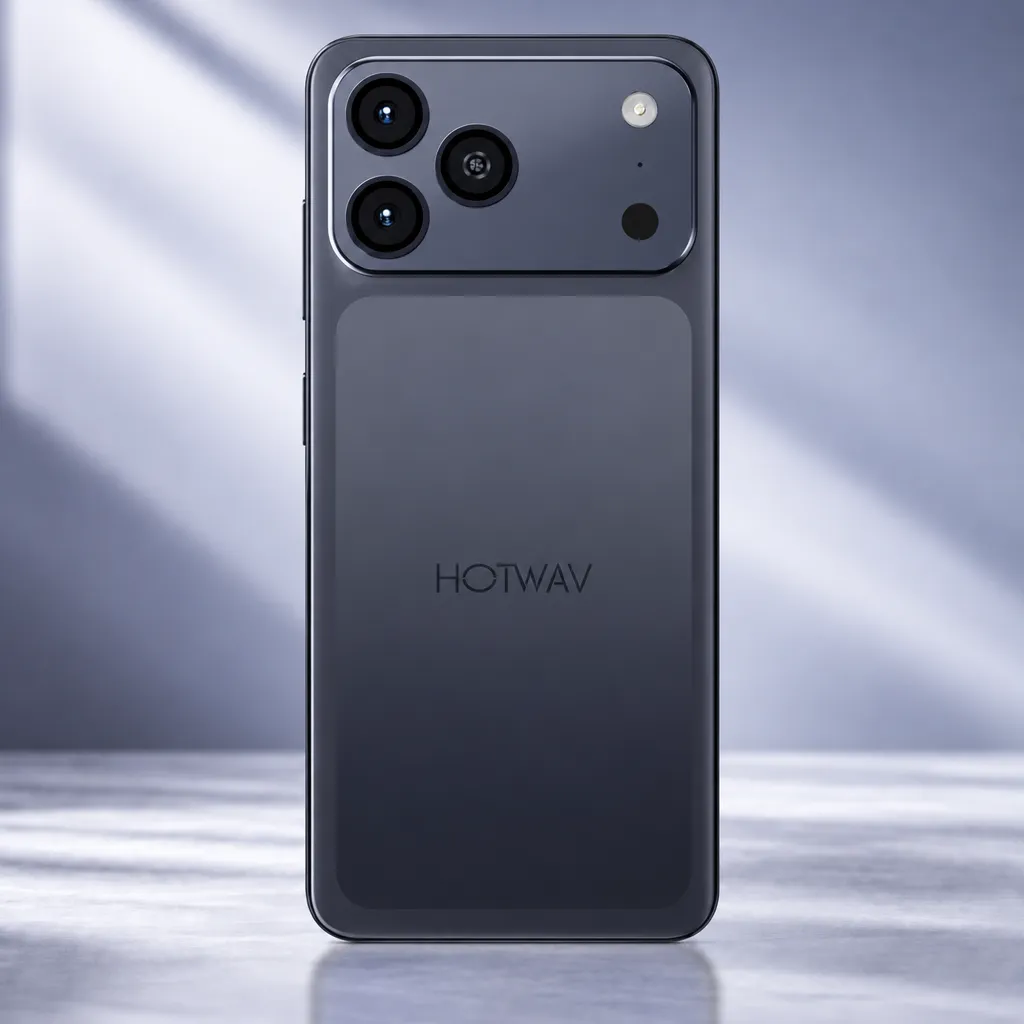 Celular HOTWAV A17 Pro Max 4+12/256GB Nebula Black / Negro
