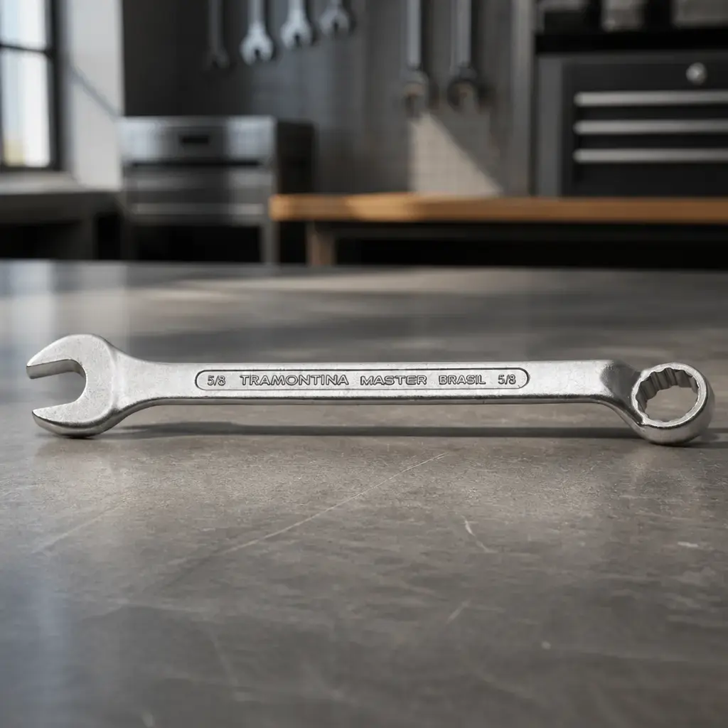 Llave comb. 5/8' cuello largo Master x Un.