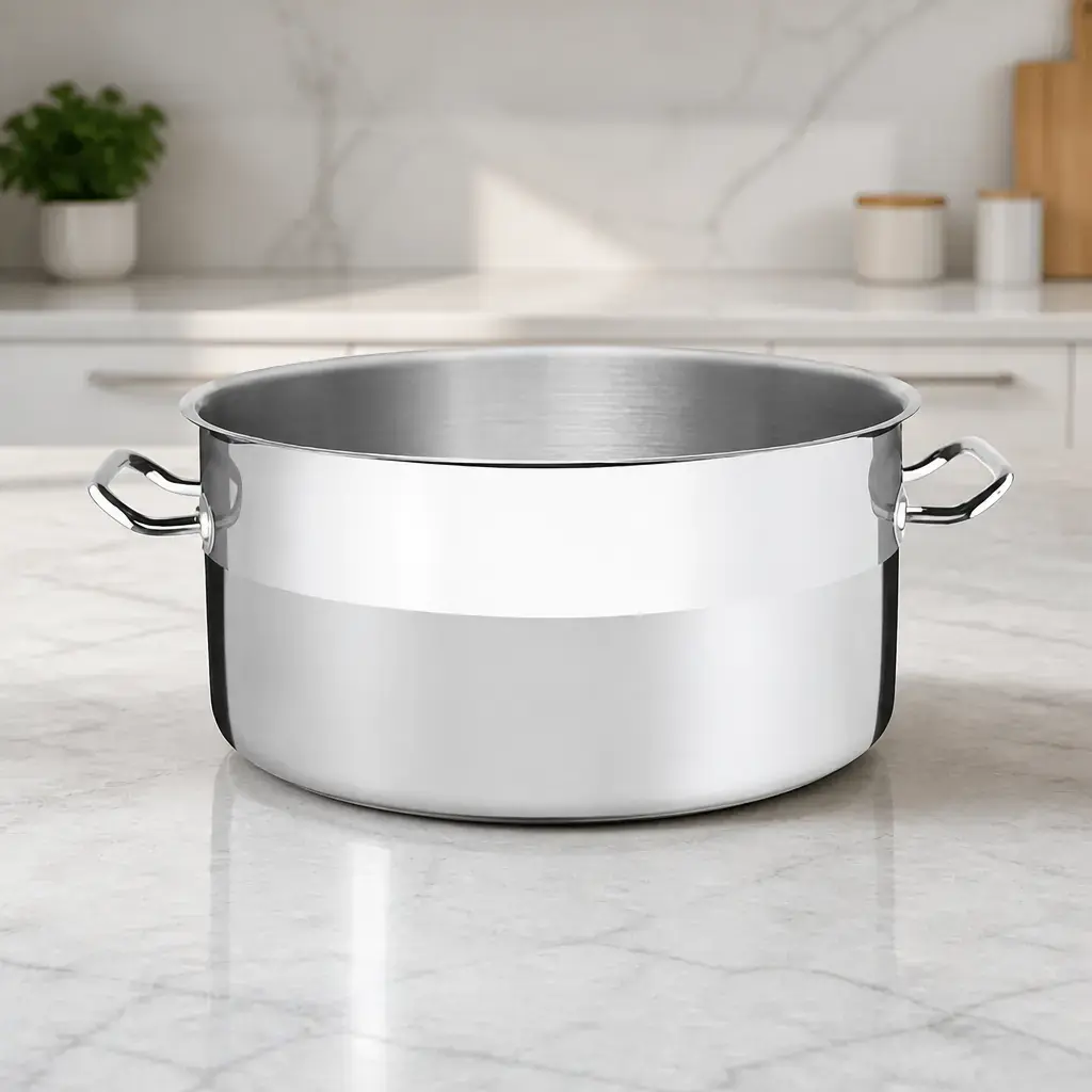 Olla Industrial sin tapa 23.3lt Ø 40cm - INOX