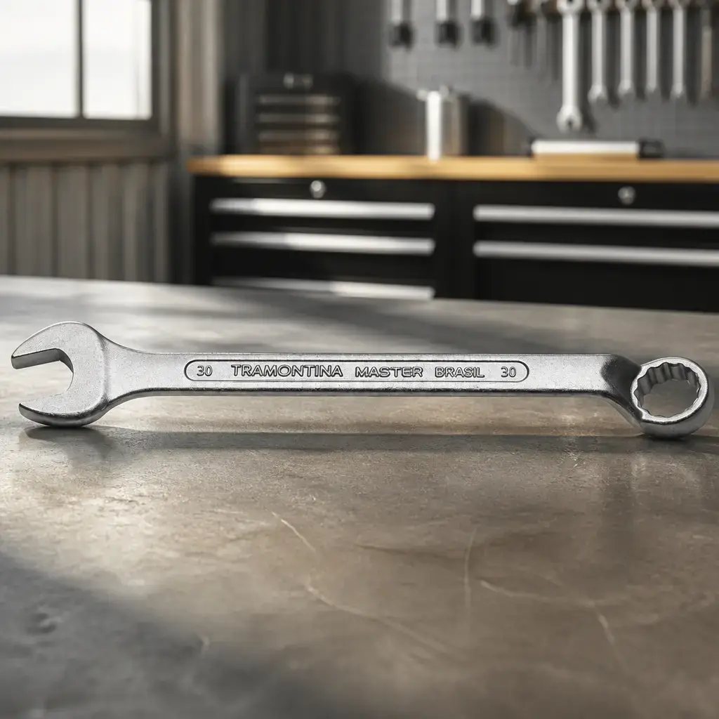 Llave comb. 30mm cuello largo Master x Un.
