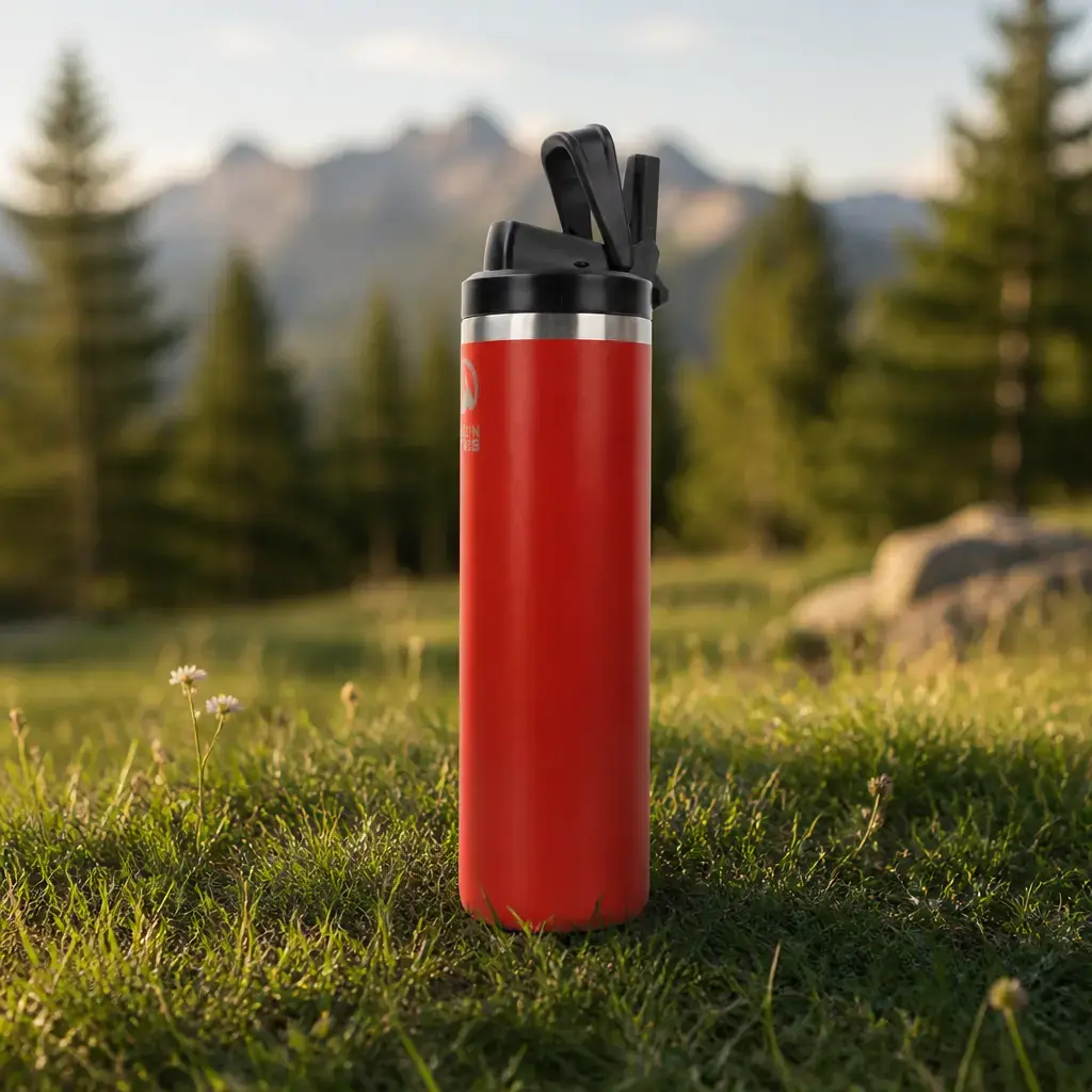 Termo 600ml TPG Rojo PE. Utendors (B)