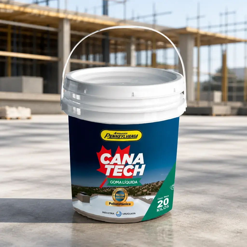 Membrana Canatech Goma Liquida Tejas 20kg x Un.