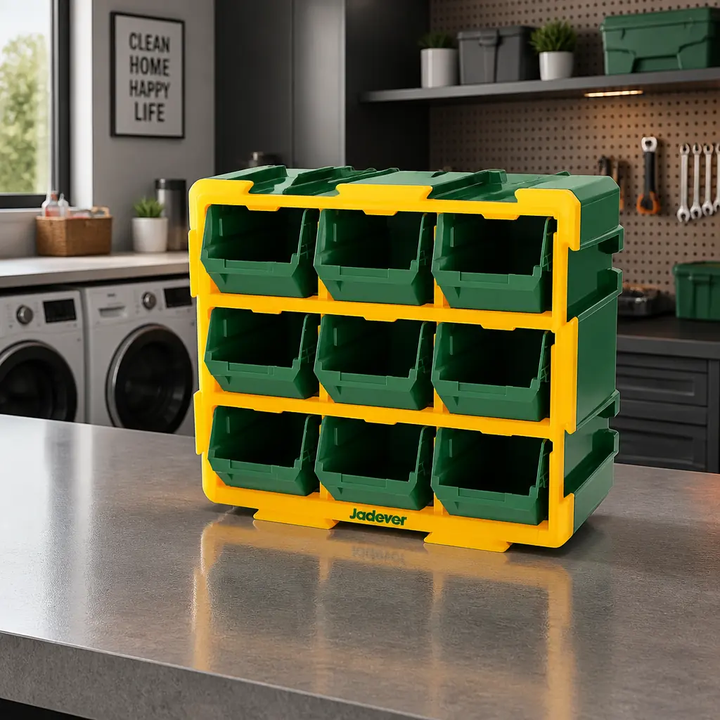Modulo Organizador (38x17x32) 9 Bins. Jadever