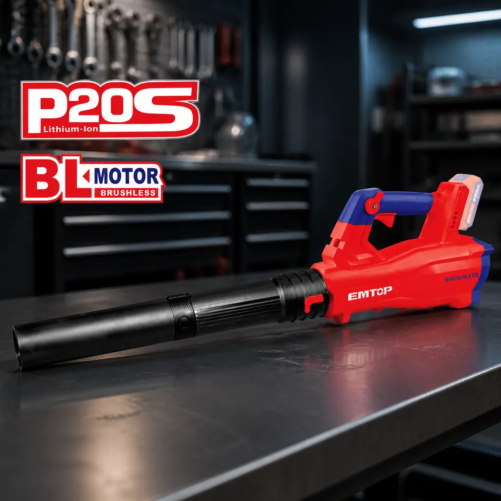 Soplador Industrial 20V. BL Sin Bateria. Emtop*