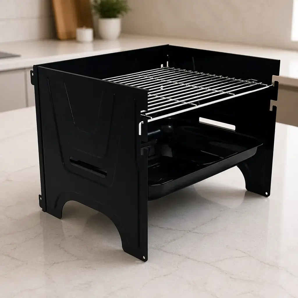 Parrilla grill a carbon TCP-380 Ac. Inox. Tramontina