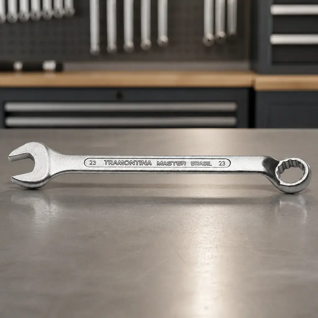 Llave comb. 23mm cuello largo Master x Un.