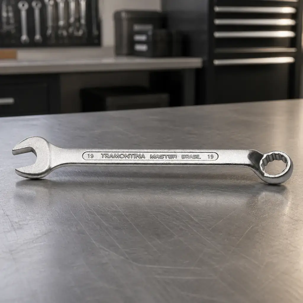 Llave comb. 19mm cuello largo Master x Un.