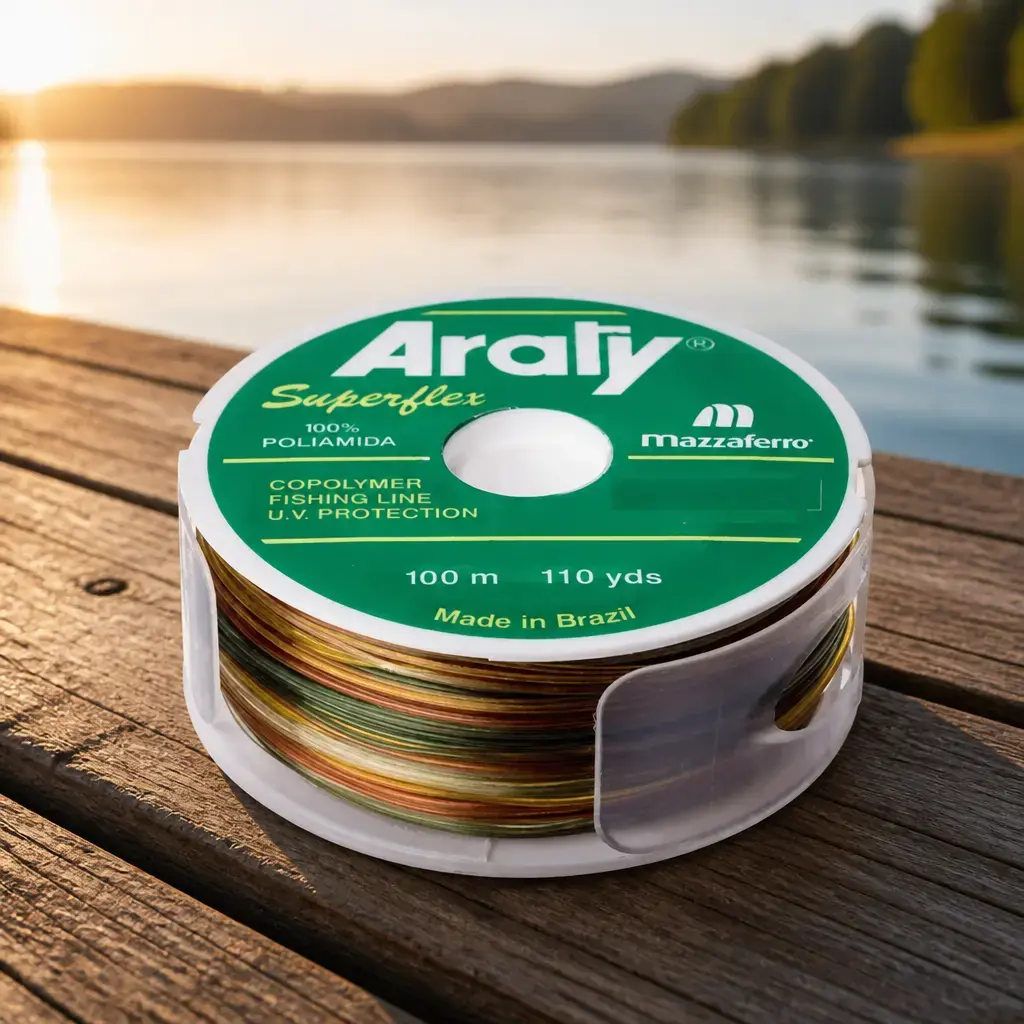 Hilo de pesca multicolor Araty Superflex (0.80mm x100m) x10u.