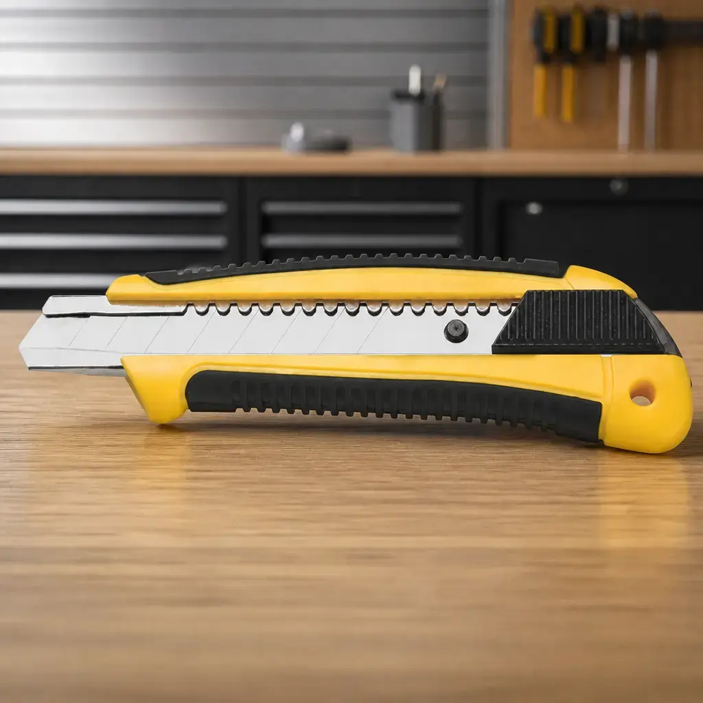 Cutter profesional 6' doble inyec. (Hoja 114x22mm) Master x Un.