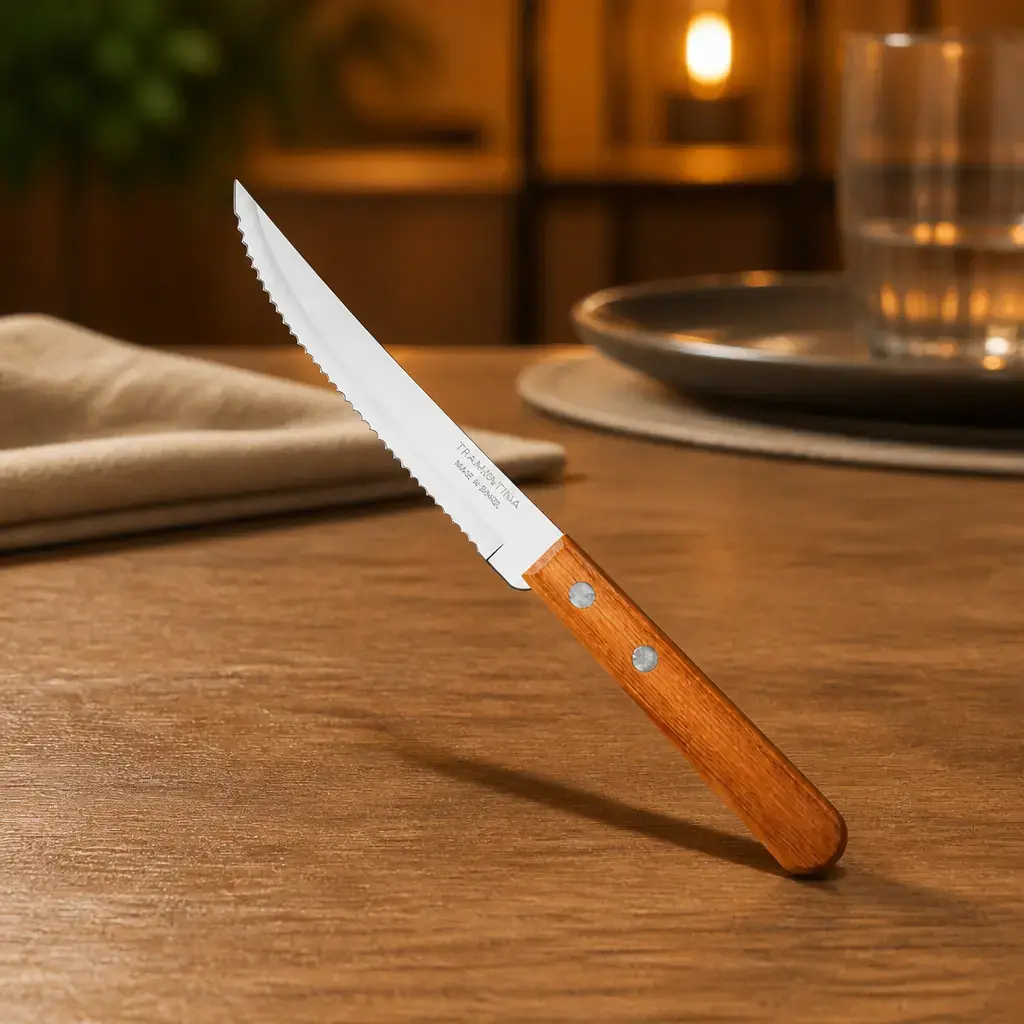 Cuchillo p/ asado 5' Dynamic Blister x12