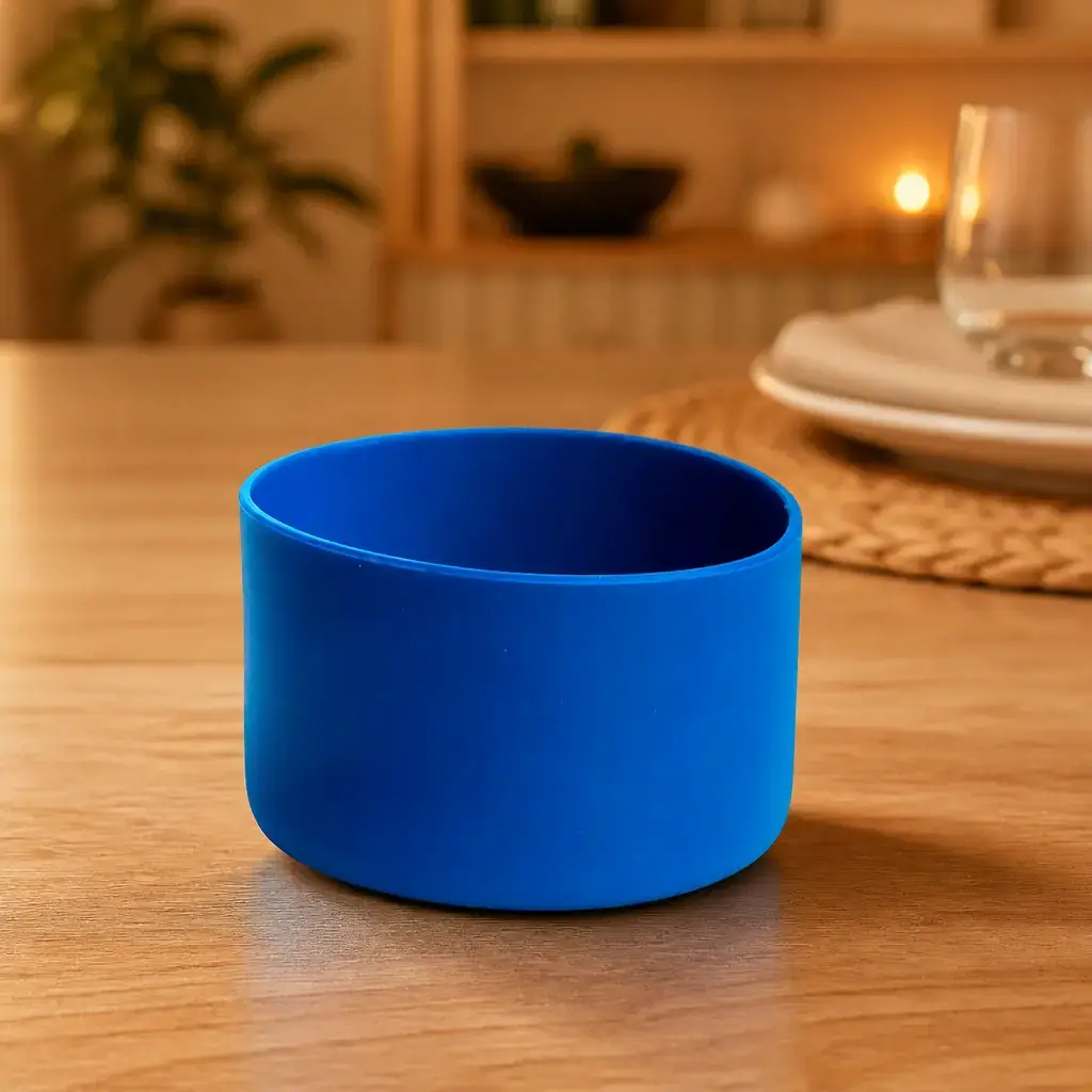Bota de silicona - Termo de 600 y 355ml. Azul Utendors