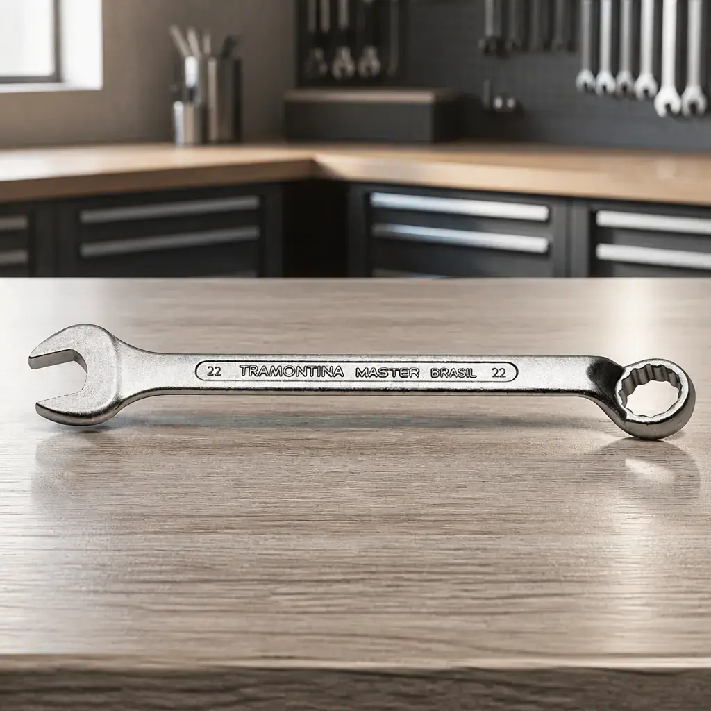 Llave comb. 22mm cuello largo Master x Un.