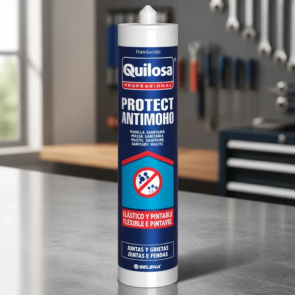 Sellador Siliconizado Pintable Protect Translucido 280ml 10051731
