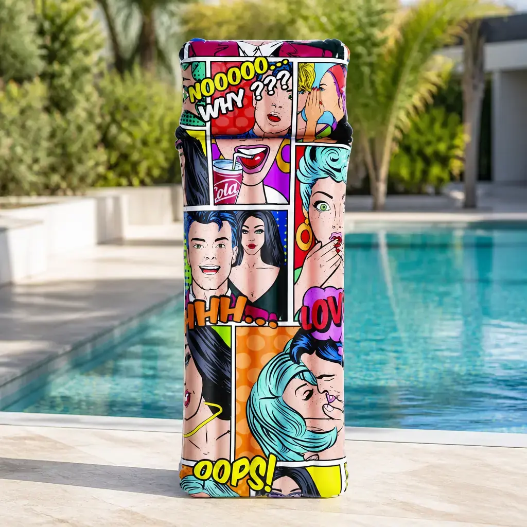 Colchoneta inflable Pop Art. 183x71cm. Bestway