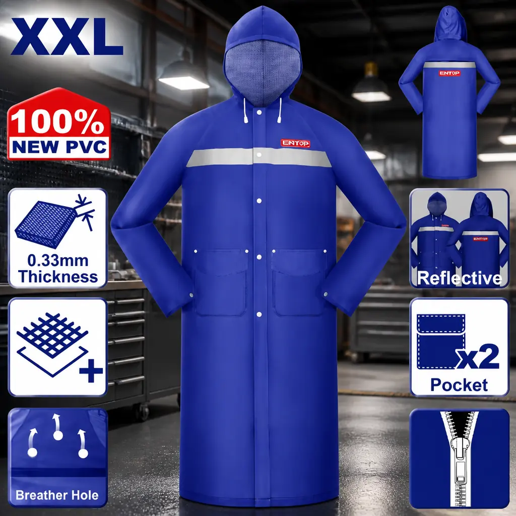 Piloto impermeable tamaño XXL color azul. Emtop