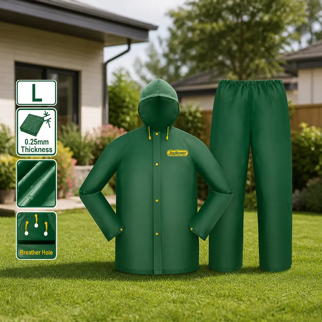Piloto traje impermeable Verde (L) Jadever x Un