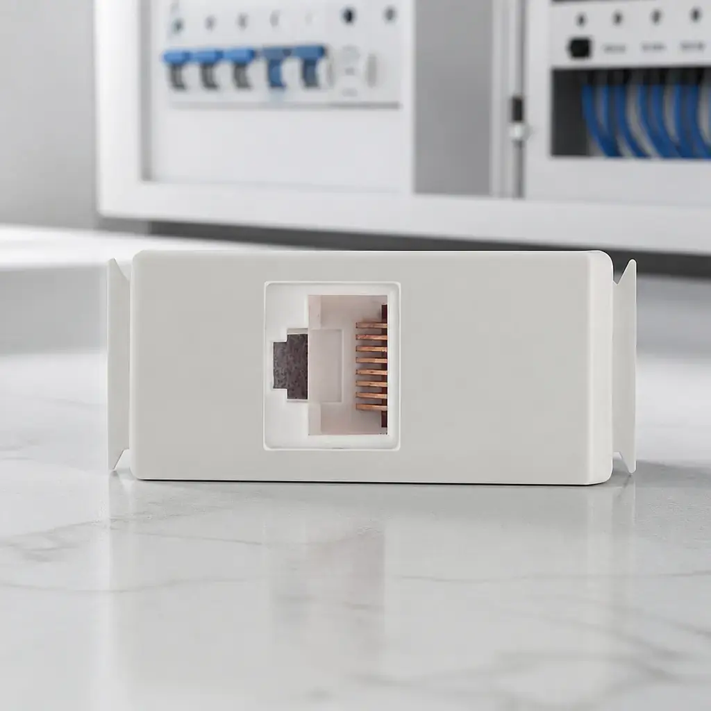 Modulo RJ45 para Eternet Blanco ARIA xUn.
