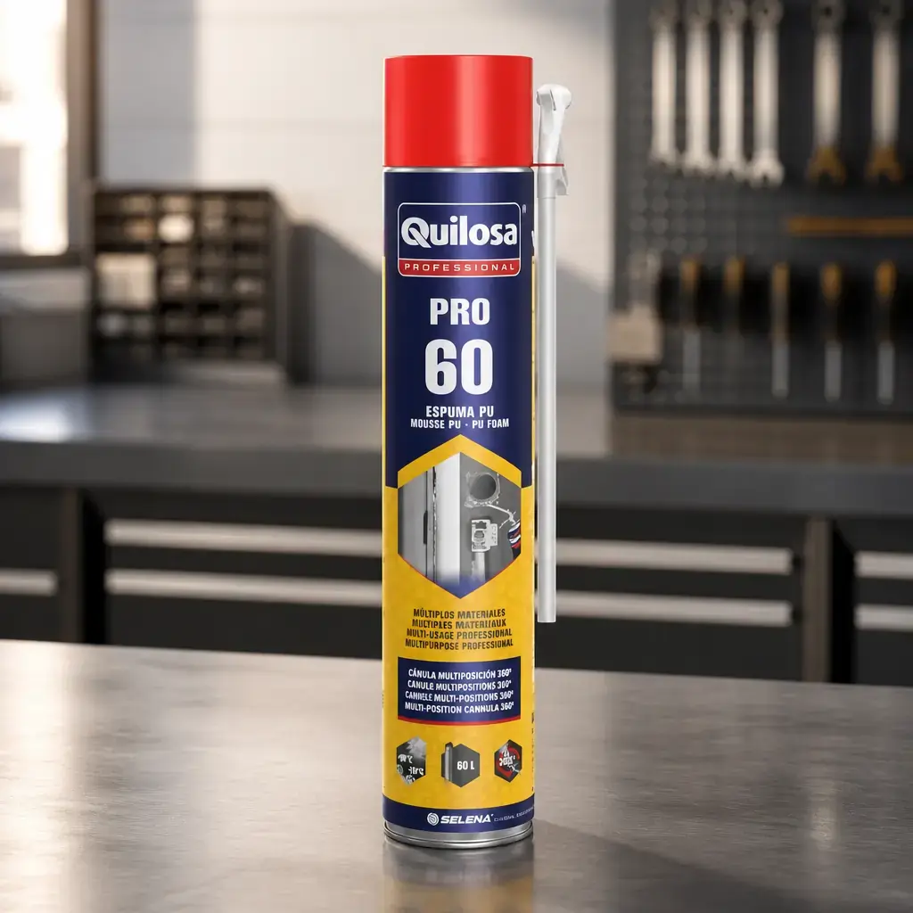 Espuma de Poliuretano PRO 60 750ml Canula Quilosa 10051334