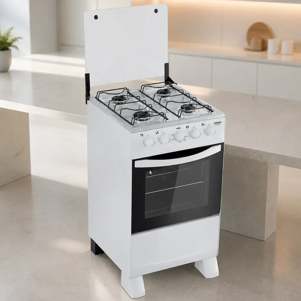 Cocina a gas MIDAS 4 hornallas Mariscal