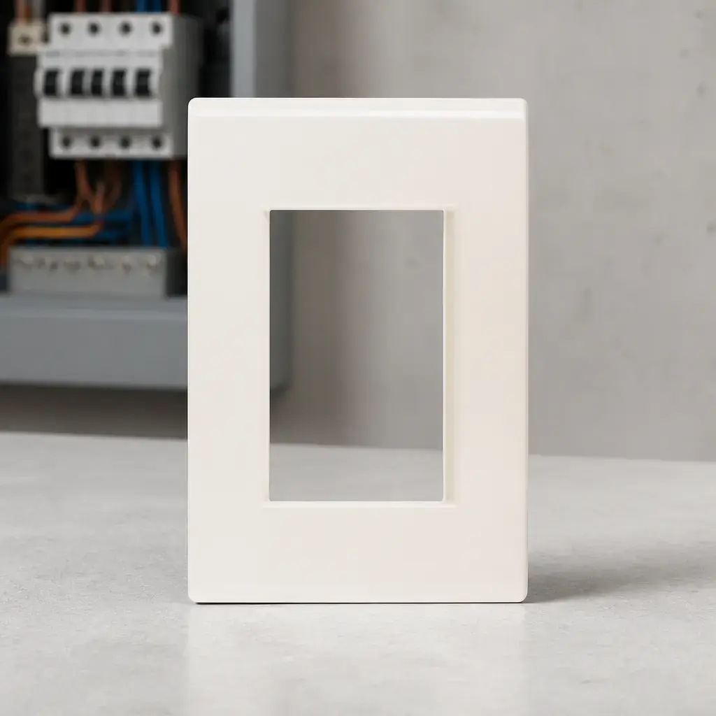 Placa 4x2 3 Modulos Beige LIZ x un.