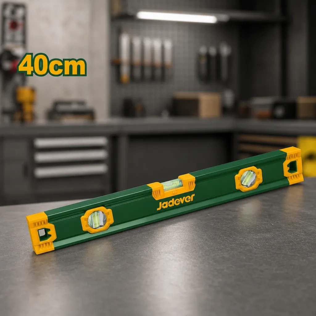 Nivel de Aluminio 40cm (3 viales) Jadever x Un.*