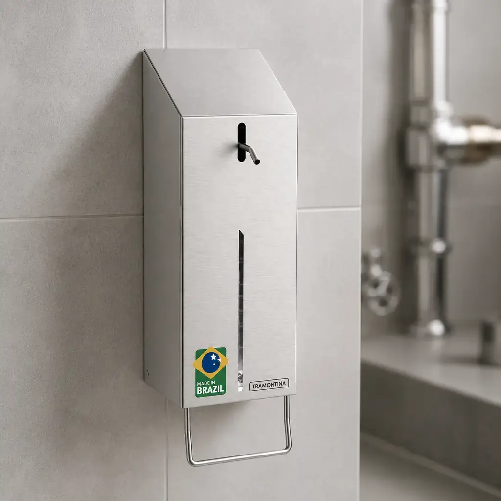 Dispensador de jabon / alcohol 500ml de pared x Un.