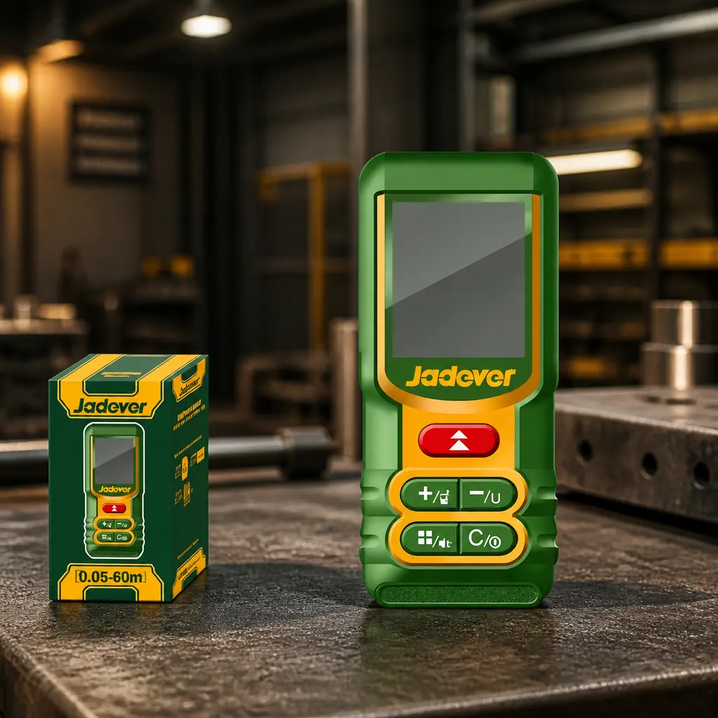 Medidor de distancia laser (0.05 - 60m) Jadever Caja