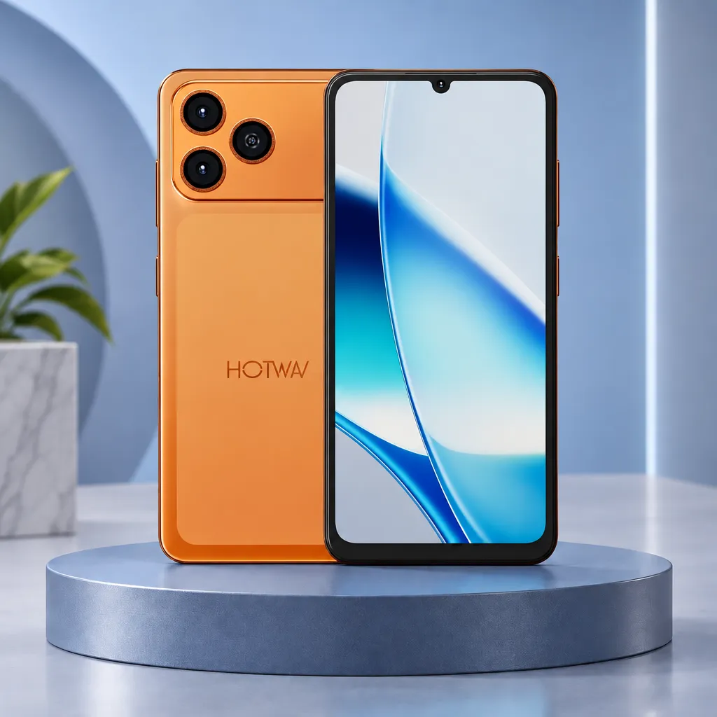 Celular HOTWAV A17 Pro Max 4+12/256GB Sunset Orange / Naranja