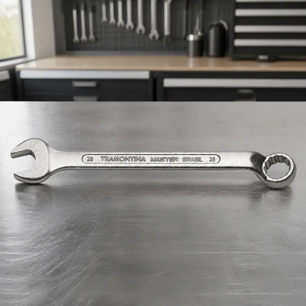 Llave comb. 28mm cuello largo Master x Un.
