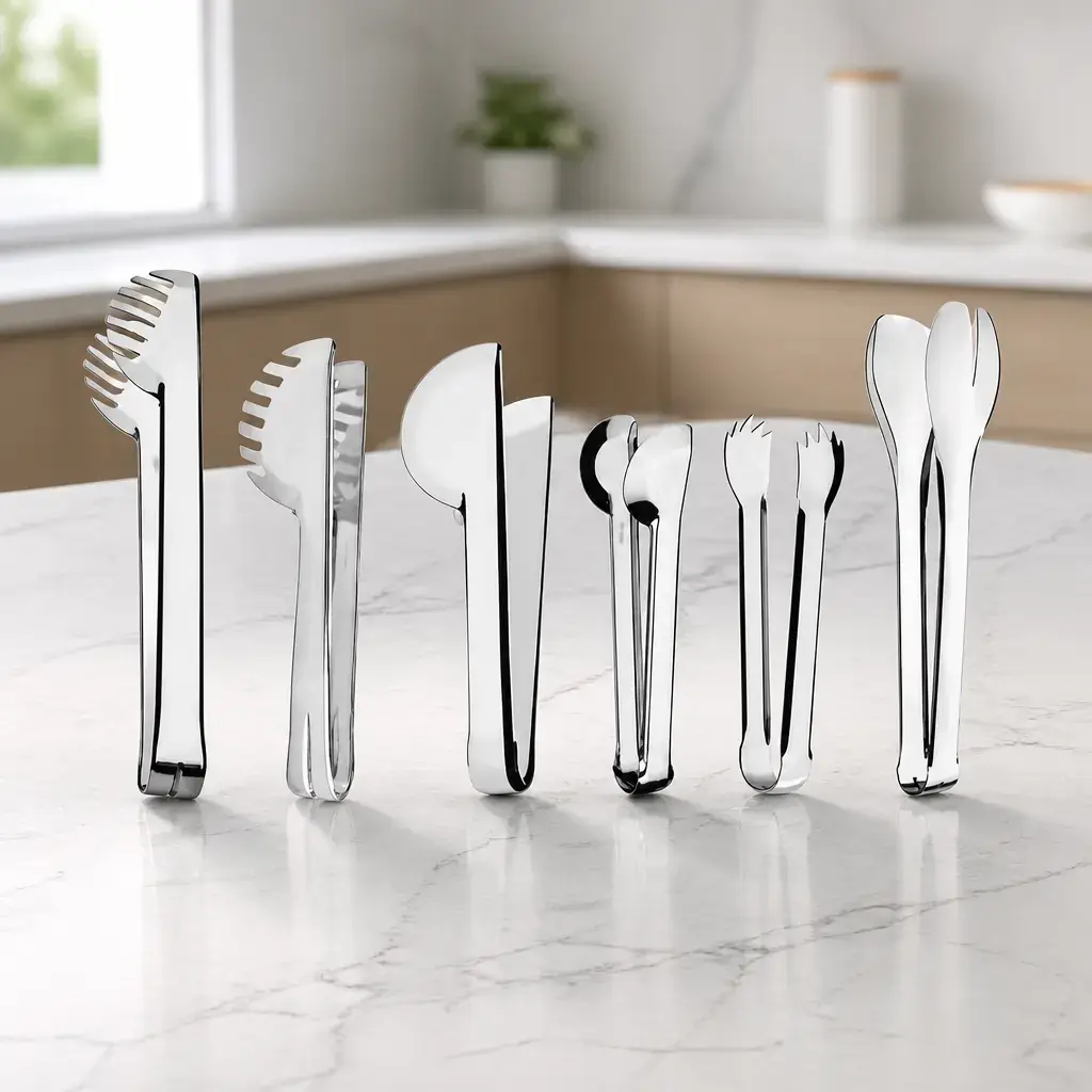 Juego de utensilios acero inox. 6 pzas. Utility Caja