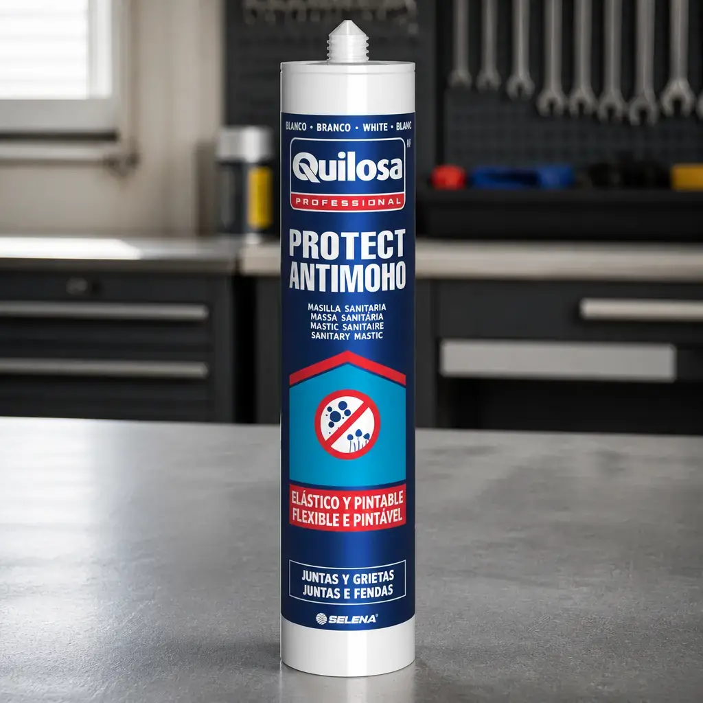 Sellador Siliconizado Pintable Protect Blanco 280ml 10051732