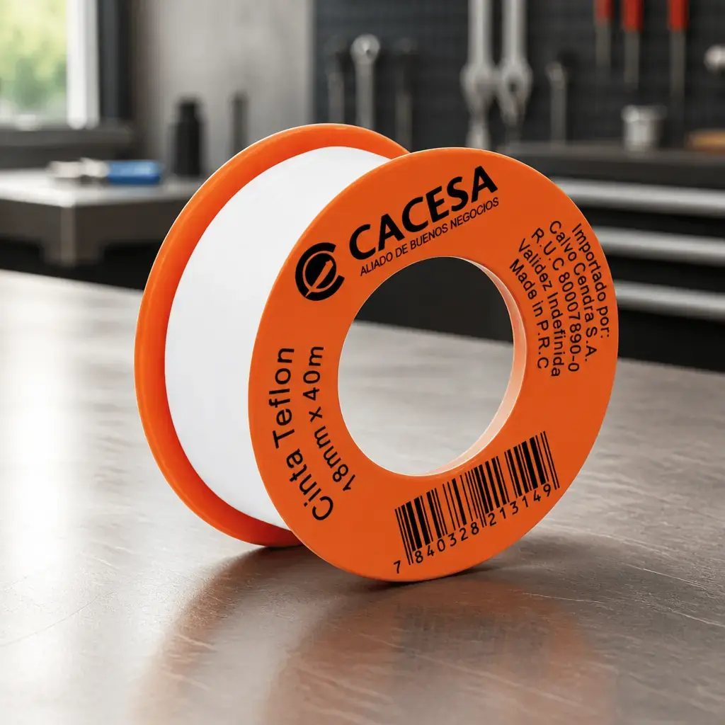 Cinta Teflon CACESA 18mm x 20m. x Un.
