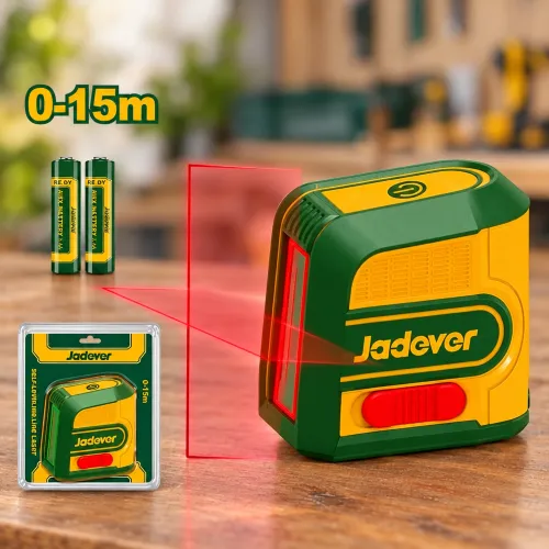 Nivel Laser Rojo (0 - 15m) Jadever Blister