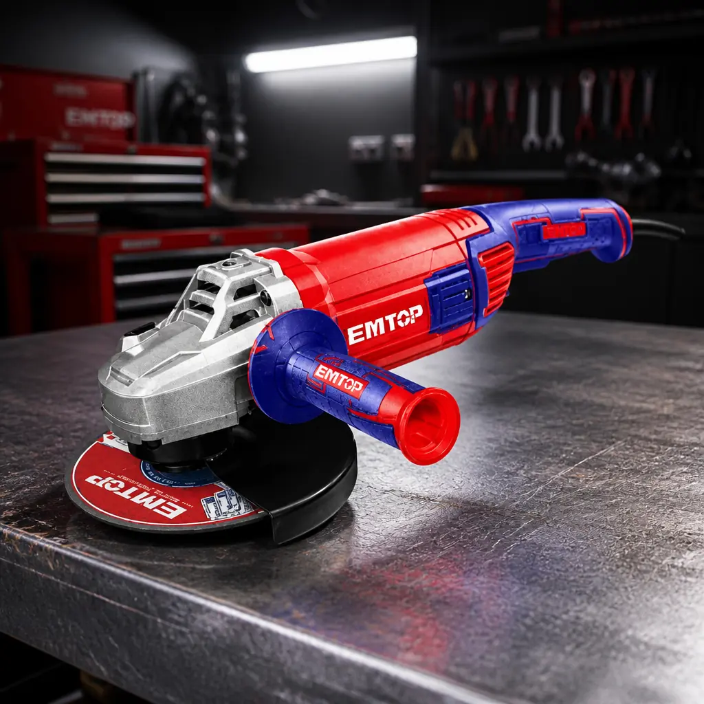 Desc - Amoladora 230mm. 2400W Emtop*