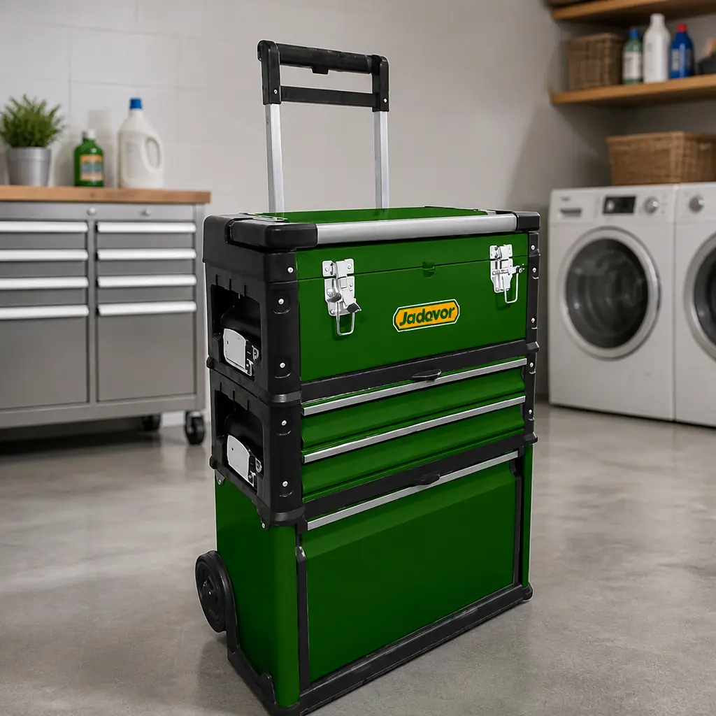 Cajas de herramientas apilables sistema movil Jadever