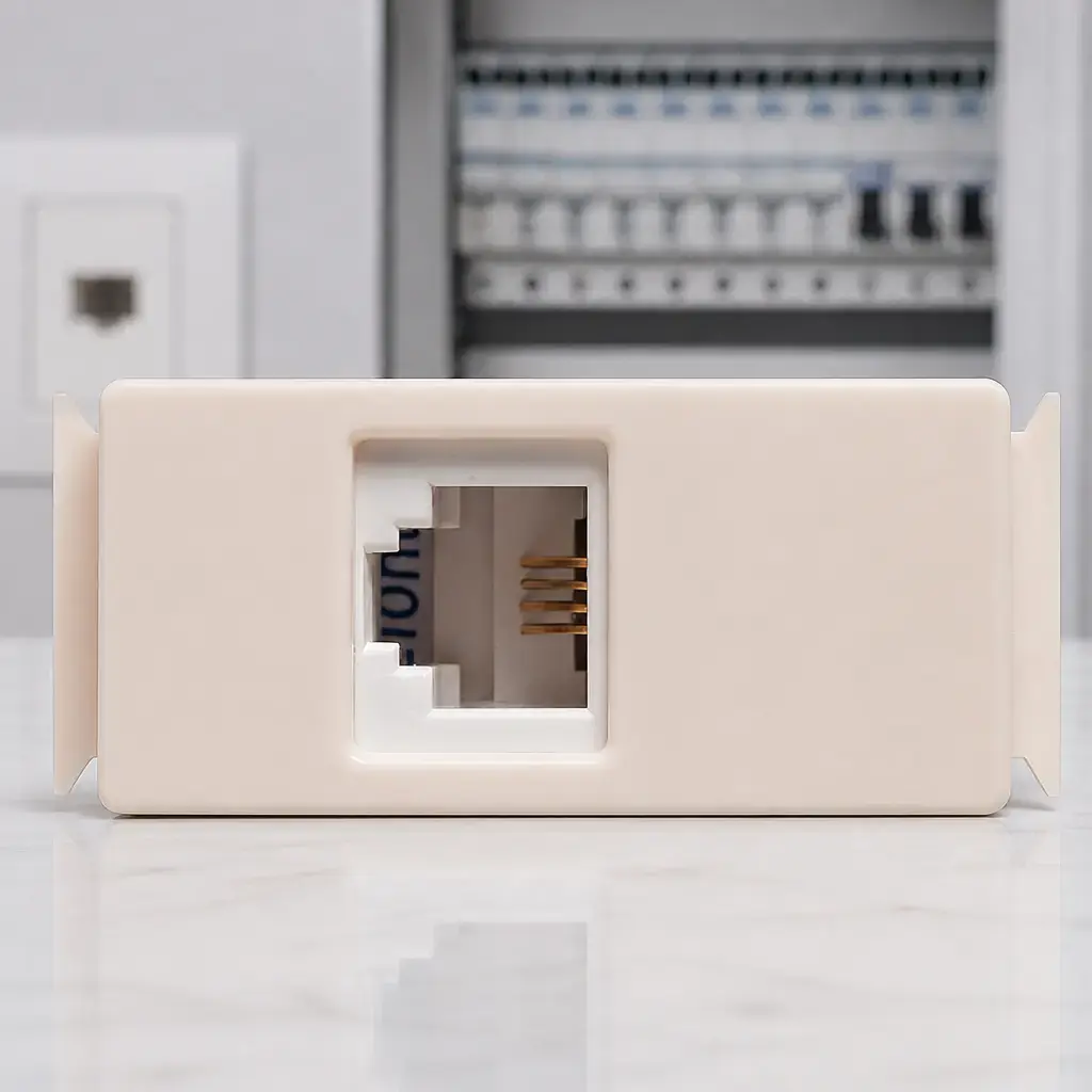 Modulo RJ45 para Eternet Beige ARIA xUn.
