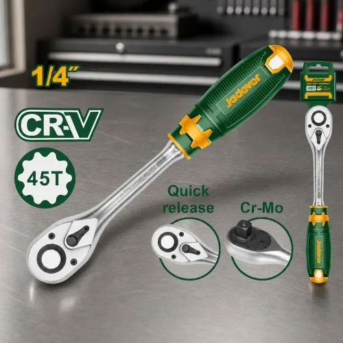 Manija Criquet CrV 1/4" 158mm Jadever x Un.