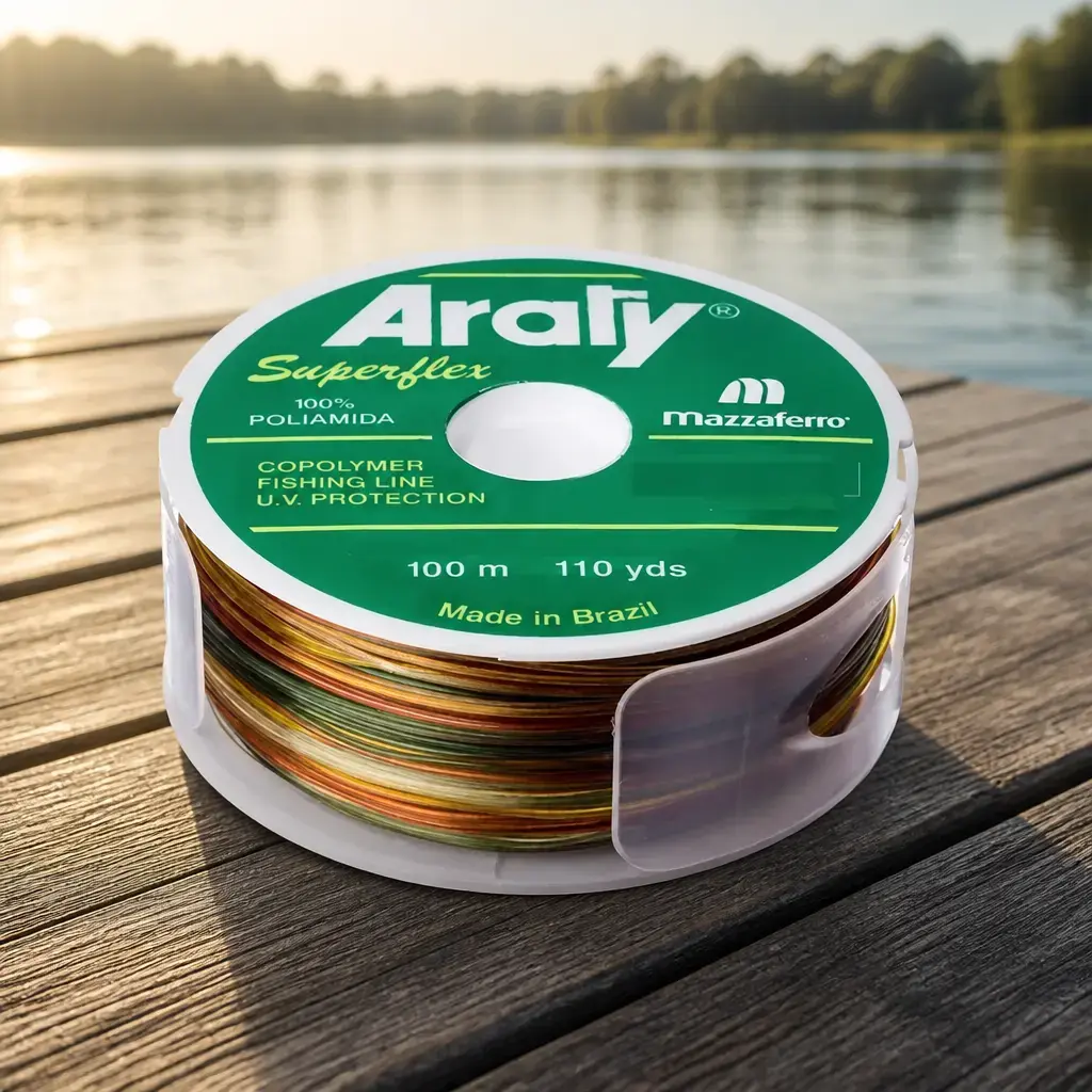 Hilo de pesca multicolor Araty Superflex (0.20mm x 100m) x20u.