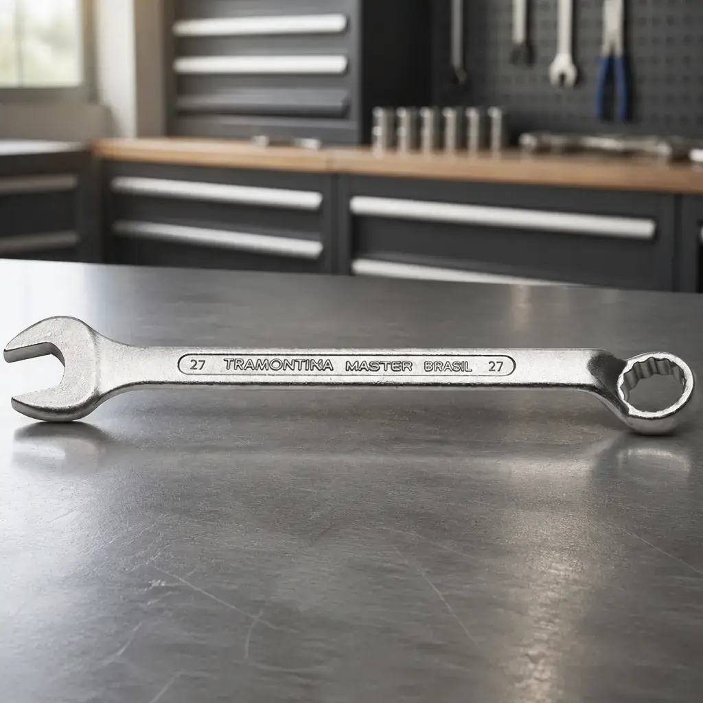 Llave comb. 27mm cuello largo Master x Un.