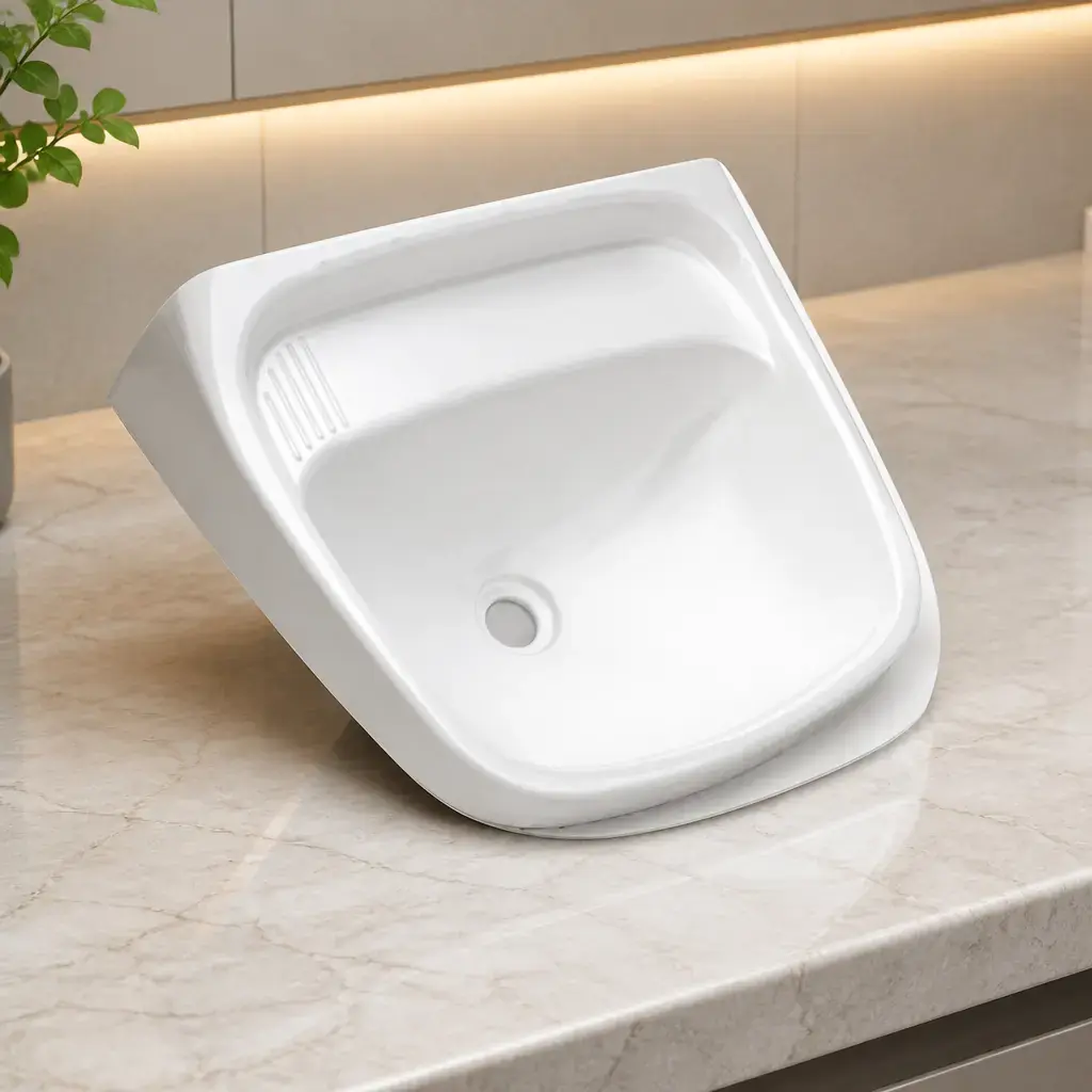Lavatorio para baño 48x39cm sin sopapa DUKE