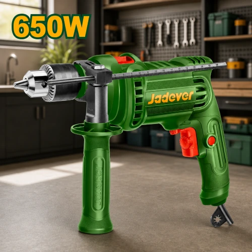 Taladro Percutor 13mm. 650w. Jadever Caja