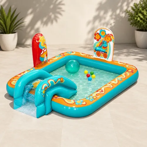 Parque Acuatico Retro Groove 193 x 152 x 74cm 189Lt. Bestway