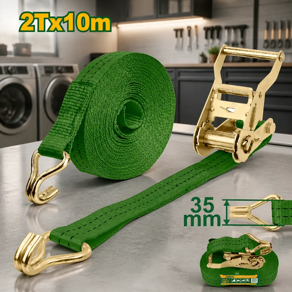 Cinta Eslinga con Catraca 2T x 10m Jadever