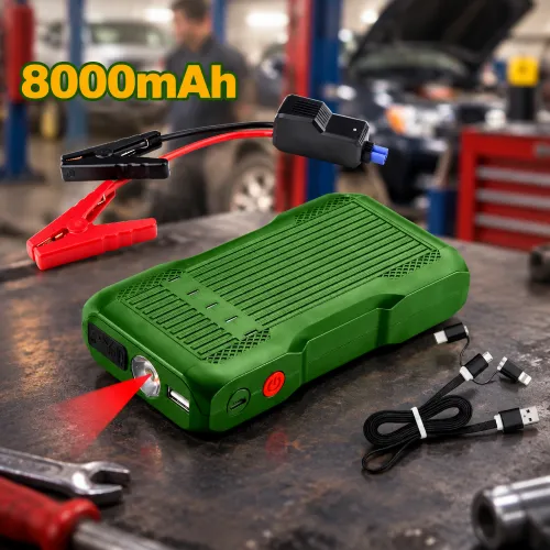 Arrancador Auxiliar inalambrico (12V 200-400A) Jadever