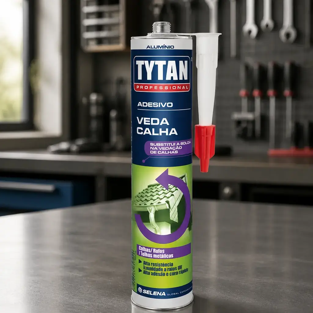 Sellador Adhesivo Veda Calha TYTAN Aluminio 280ml